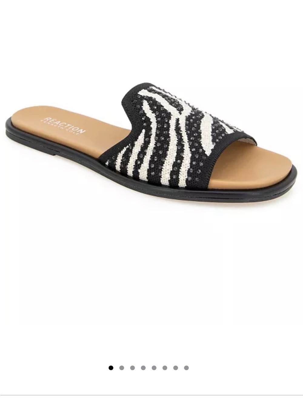Kenneth Cole reaction zebra slide